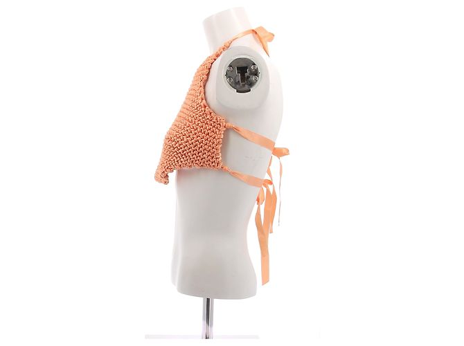 Autre Marque LEE WEI Tops T.International XS Polyester Orange - Ansicht 4
