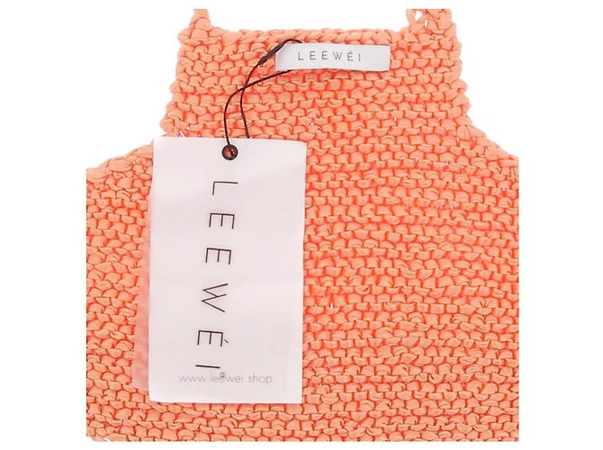 Autre Marque LEE WEI Tops T.International XS Polyester Orange - Ansicht 5
