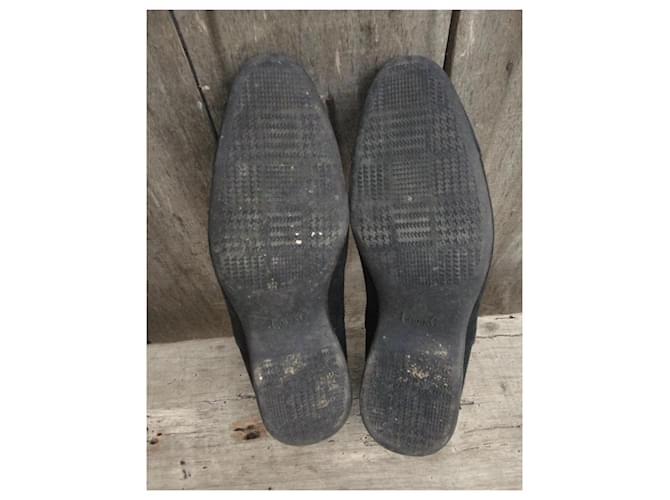 Autre Marque Richelieu LodinG Scarpe Stringate Nere in Pelle di Cervo Nero - vista 5