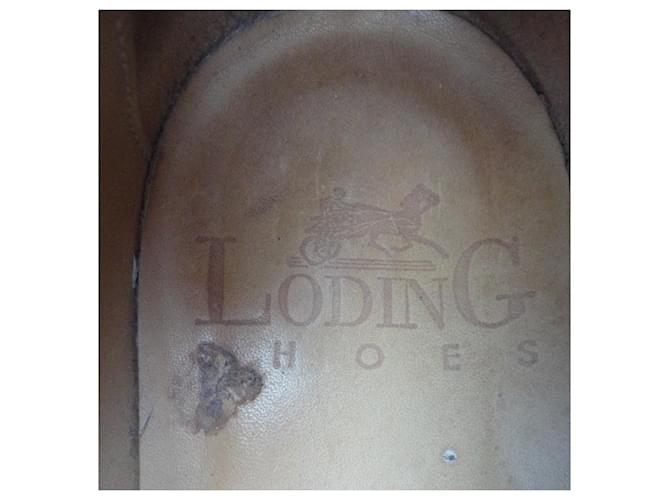 Autre Marque Richelieu LodinG Scarpe Stringate Nere in Pelle di Cervo Nero - vista 6