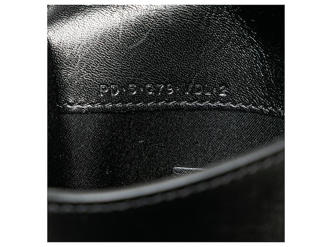 Pochette da collo VRing in pelle nera Valentino Nero - vista 8