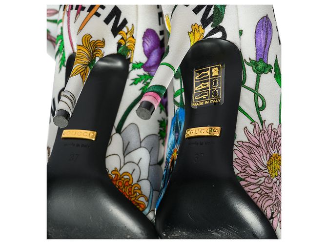 Gucci x Balenciaga Stivali a calza sopra il ginocchio Multicolore - vista 6