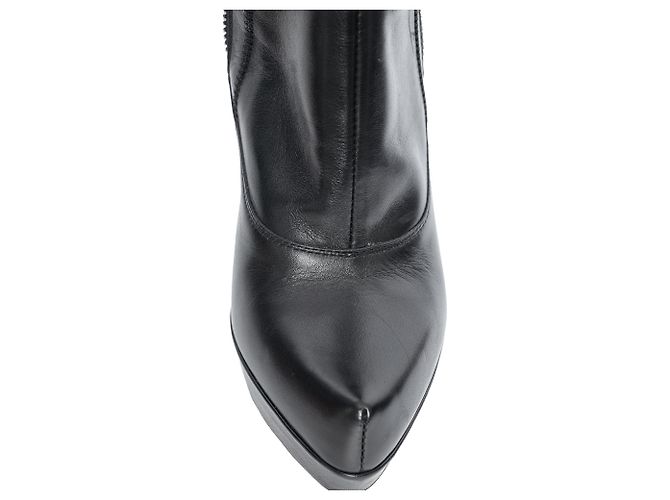 Louis Vuitton Botas altas con acentos de perlas falsas Negro - vista 7