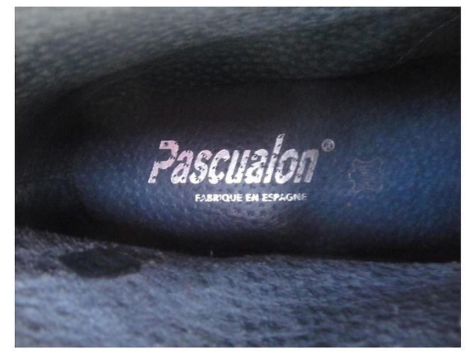 Autre Marque Botines Pascualon de piel beige - vista 6