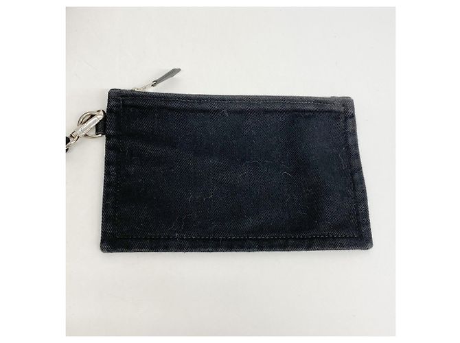 Hermès Borsa tote Hermes Valparaiso Toile Chevron Nera Nero - vista 10
