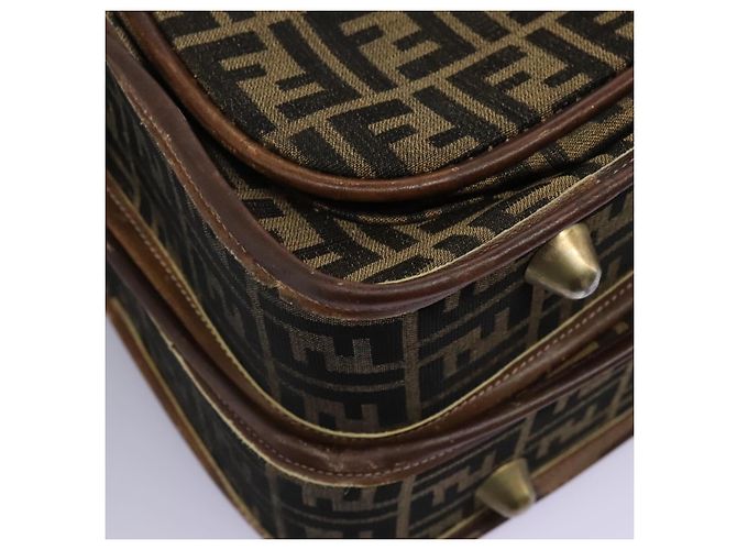 FENDI Zucca Capa de Tecido para Roupas Marrom Auth fm4432 - vista 12