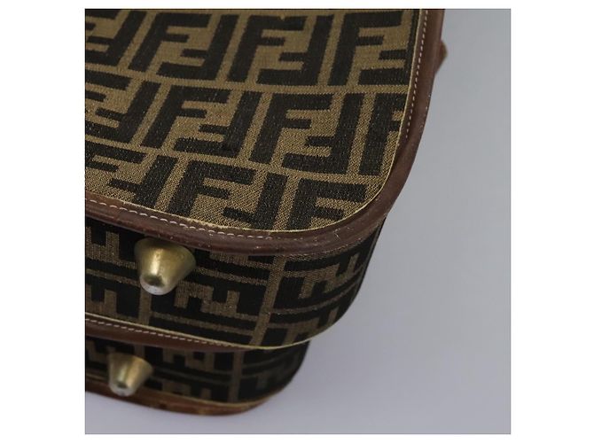 FENDI Zucca Capa de Tecido para Roupas Marrom Auth fm4432 - vista 15
