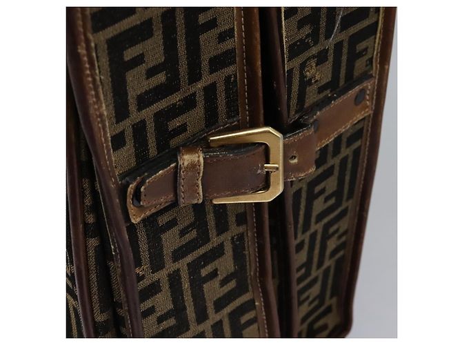 FENDI Zucca Capa de Tecido para Roupas Marrom Auth fm4432 - vista 20