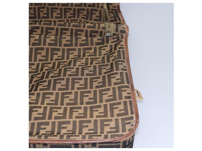 FENDI Zucca Capa de Tecido para Roupas Marrom Auth fm4432 - vista 26