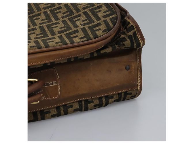 FENDI Zucca Capa de Tecido para Roupas Marrom Auth fm4432 - vista 8