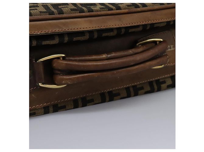 FENDI Zucca Capa de Tecido para Roupas Marrom Auth fm4432 - vista 9