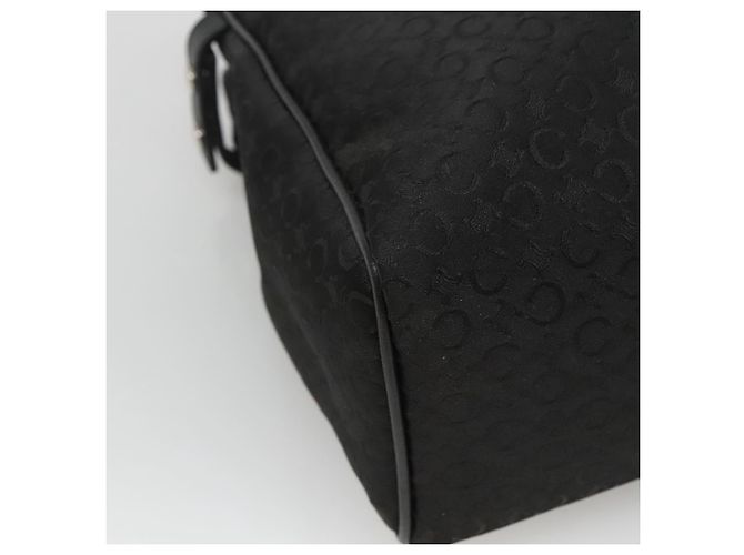 Céline Borsa a mano in tela Macadam Celine C nera Auth ep7965 Nero - vista 11