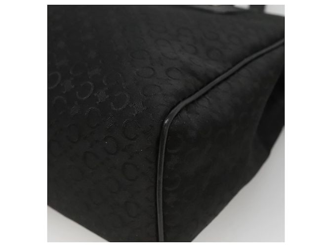 Céline Borsa a mano in tela Macadam Celine C nera Auth ep7965 Nero - vista 12