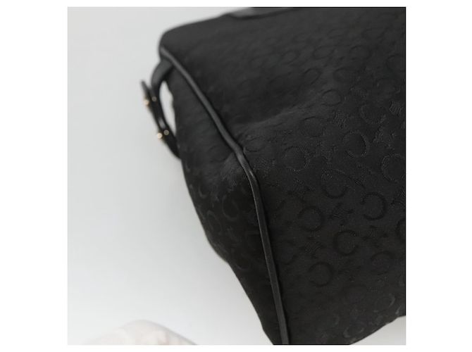 Céline Borsa a mano in tela Macadam Celine C nera Auth ep7965 Nero - vista 13