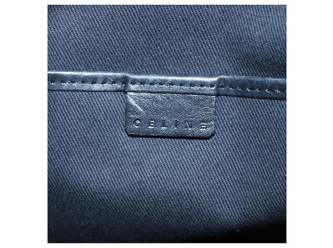 Céline Borsa a mano in tela Macadam Celine C nera Auth ep7965 Nero - vista 14
