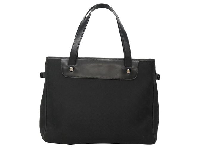 Céline Borsa a mano in tela Macadam Celine C nera Auth ep7965 Nero - vista 3