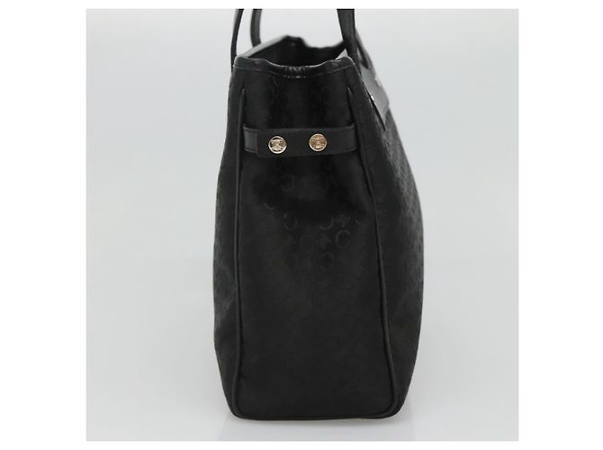 Céline Borsa a mano in tela Macadam Celine C nera Auth ep7965 Nero - vista 4