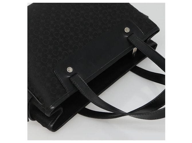 Céline Borsa a mano in tela Macadam Celine C nera Auth ep7965 Nero - vista 6