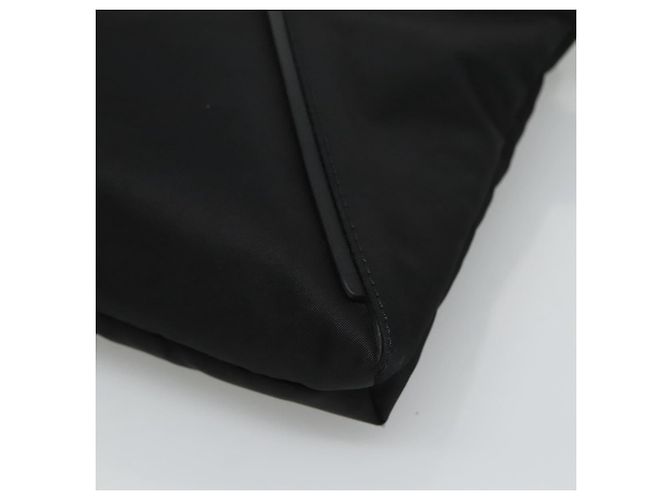 Borsa a spalla GIVENCHY in nylon nero argento autentica bs23553 - vista 10