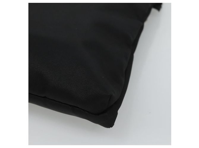 Borsa a spalla GIVENCHY in nylon nero argento autentica bs23553 - vista 12