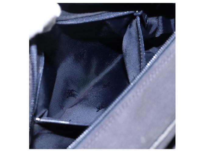 Autre Marque Borsa a Spalla Burberrys Nova Check in Tela Blu Navy e Oro Auth EC762 D'oro - vista 21