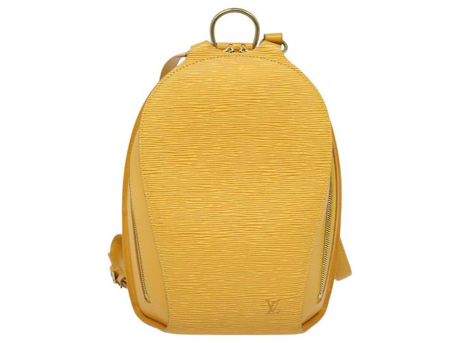 LOUIS VUITTON Zaino Epi Mabillon Giallo M52239 LV Auth ep7969 - vista 13