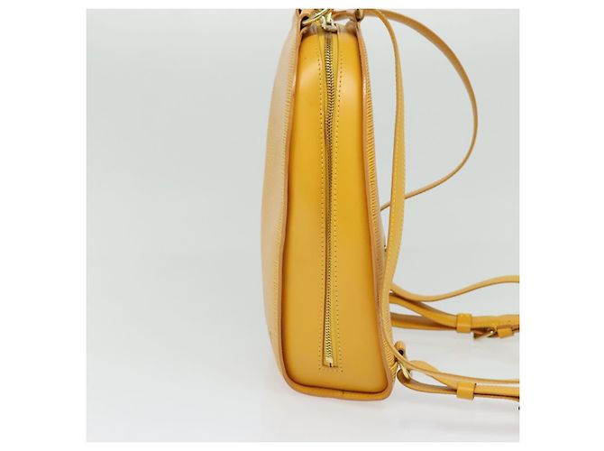 LOUIS VUITTON Zaino Epi Mabillon Giallo M52239 LV Auth ep7969 - vista 3