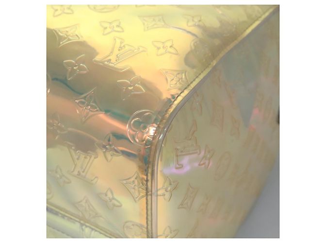 LOUIS VUITTON Monogram Prism Keepall Bandouliere 50 Borsa M53271 LV Auth JB033A - vista 14