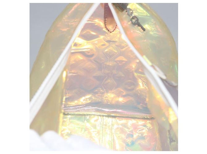 LOUIS VUITTON Monogram Prism Keepall Bandouliere 50 Borsa M53271 LV Auth JB033A - vista 25