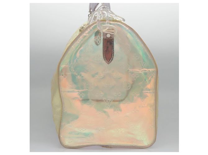 LOUIS VUITTON Monogram Prism Keepall Bandouliere 50 Borsa M53271 LV Auth JB033A - vista 3