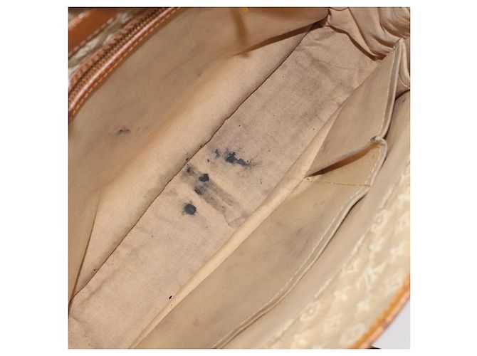 LOUIS VUITTON Monogram Mini Buzas Marie Kate Borsa Beige M92323 LV Auth KD189 - vista 10