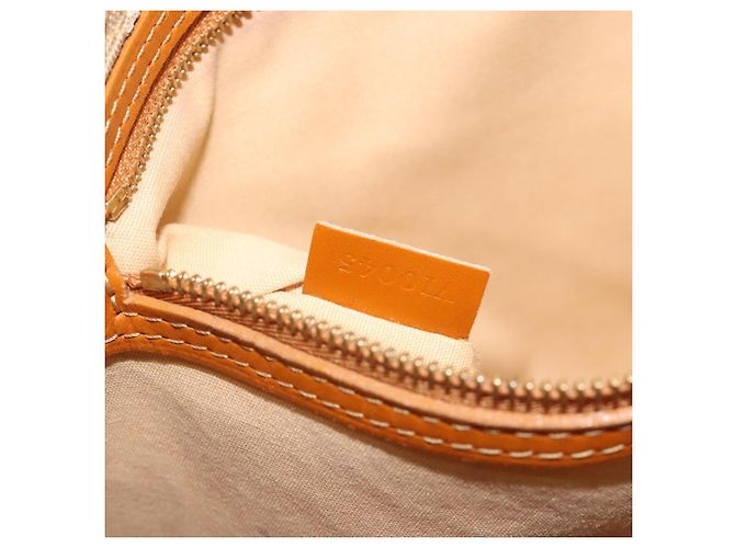 LOUIS VUITTON Monogram Mini Buzas Marie Kate Borsa Beige M92323 LV Auth KD189 - vista 12