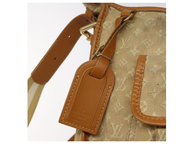 LOUIS VUITTON Monogram Mini Buzas Marie Kate Borsa Beige M92323 LV Auth KD189 - vista 18