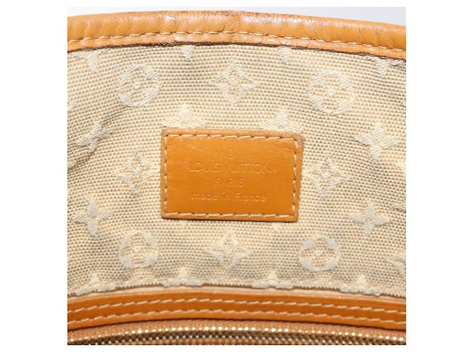 LOUIS VUITTON Monogram Mini Buzas Marie Kate Borsa Beige M92323 LV Auth KD189 - vista 19