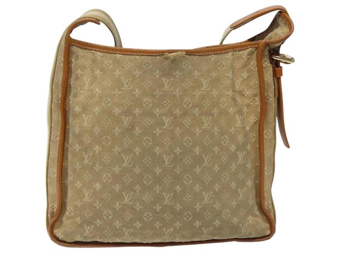 LOUIS VUITTON Monogram Mini Buzas Marie Kate Borsa Beige M92323 LV Auth KD189 - vista 2