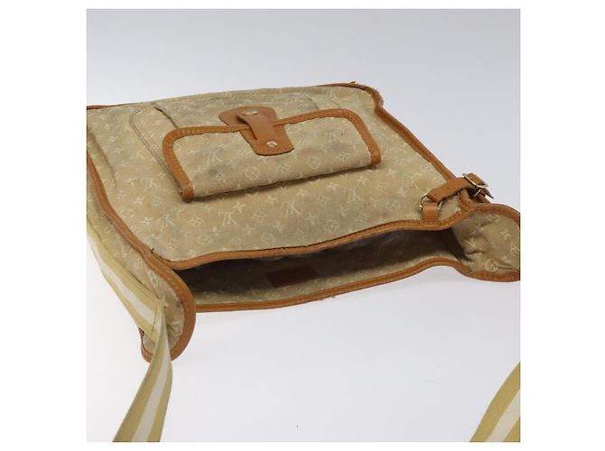 LOUIS VUITTON Monogram Mini Buzas Marie Kate Borsa Beige M92323 LV Auth KD189 - vista 6