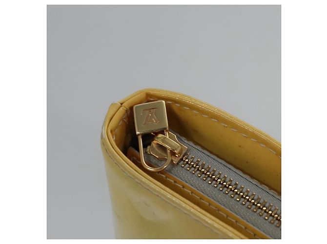 LOUIS VUITTON Monogram Vernis Houston Borsa a Mano Blu Baby M91005 LV Auth BA788 Blu chiaro - vista 18