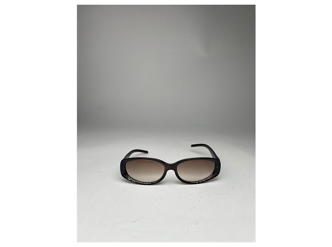 Céline Occhiali da sole vintage Celine Paris marroni Marrone - vista 7