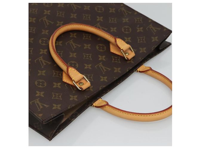 LOUIS VUITTON Borsa Sac Plat Monogram M51140 LV Auth EC550 Monogramma - vista 6