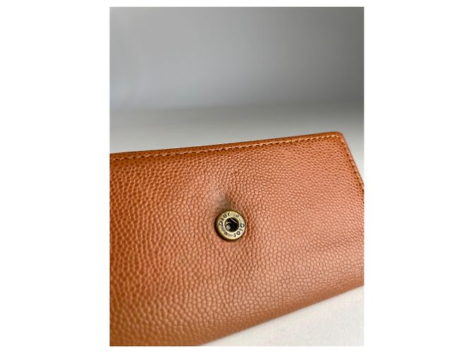 Vintage Dior Leather Key Holder Brown Orange - view 5
