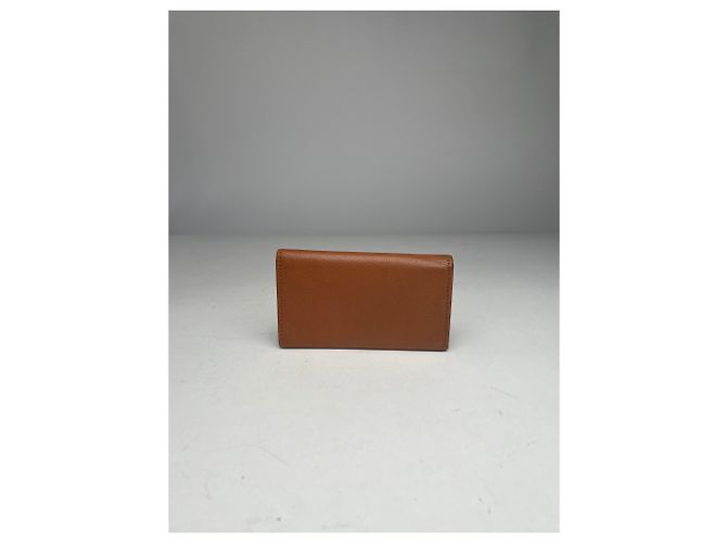 Vintage Dior Leather Key Holder Brown Orange - view 8