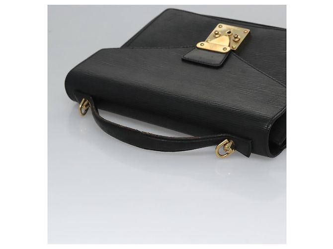 LOUIS VUITTON Epi Monceau 28 Borsa a Mano Nera M52122 LV Auth ep7922 Nero - vista 6