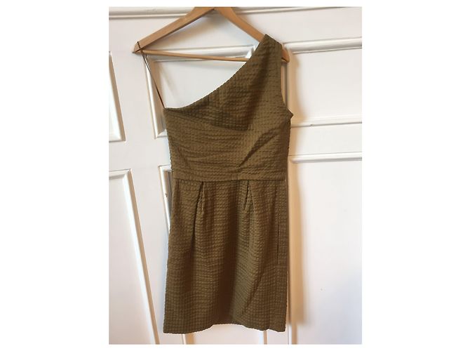 Chloé CHLOE Vestidos T.FR 36 Algodón Caqui - vista 3