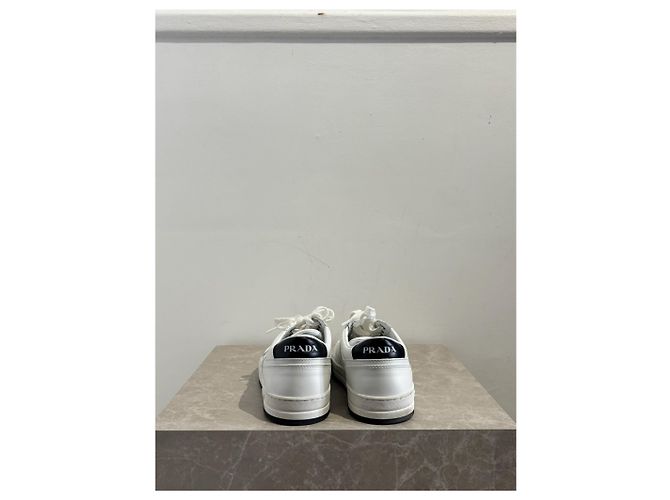 PRADA Trainers T.EU 40 Leather White - view 4