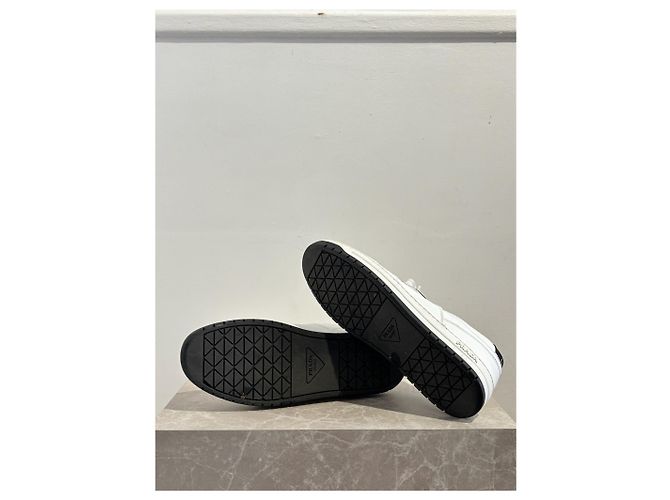 PRADA Trainers T.EU 40 Leather White - view 5