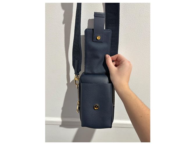 Borse LOUIS VUITTON T. Pelle Blu - vista 10