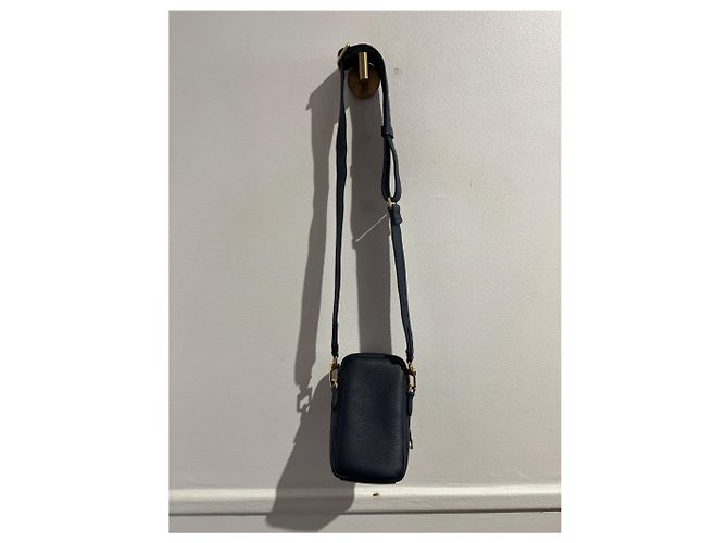 Borse LOUIS VUITTON T. Pelle Blu - vista 6