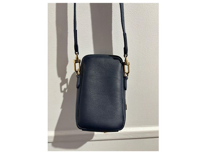 Borse LOUIS VUITTON T. Pelle Blu - vista 7