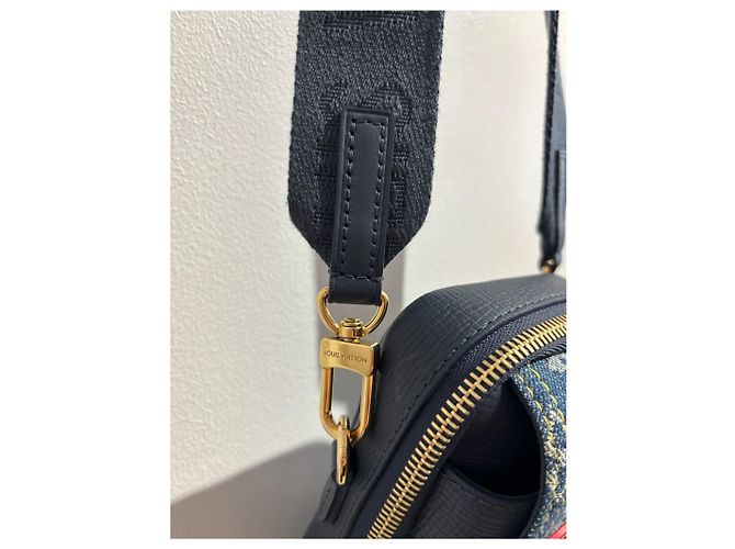 Borse LOUIS VUITTON T. Pelle Blu - vista 9