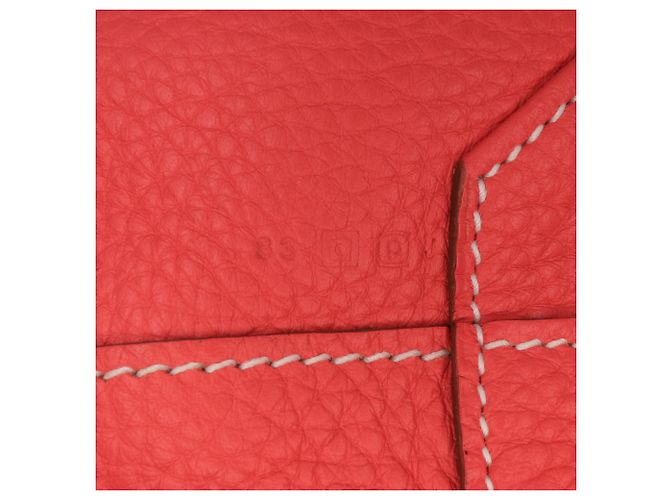 Double sens Hermès Bolsas HERMES T. Couro Vermelho - vista 5